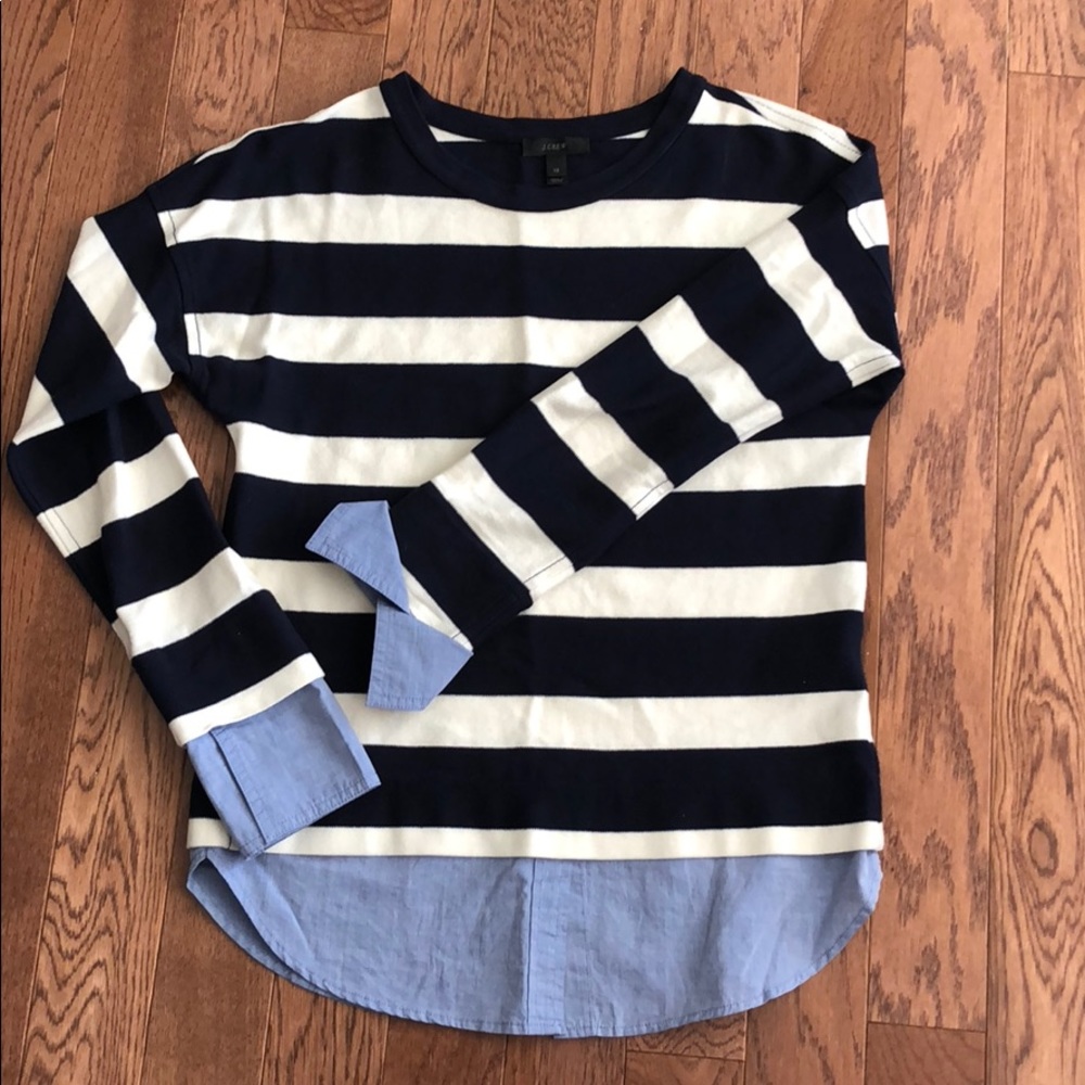 High quality preppy top Jcrew Size XS